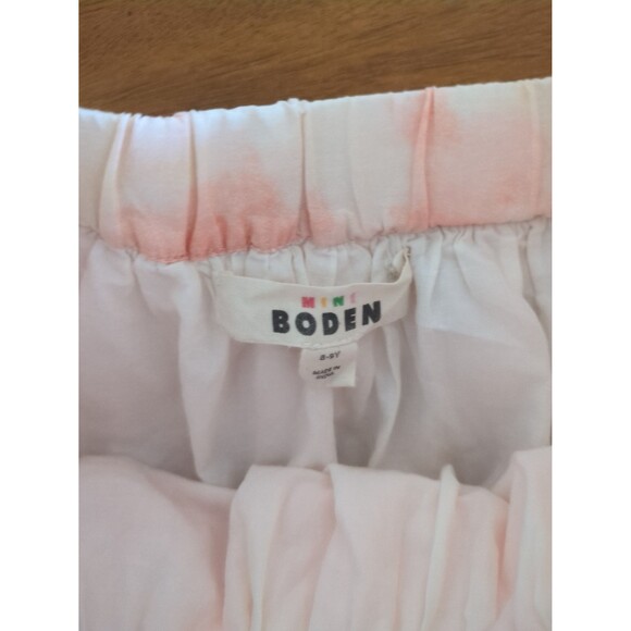 Mini Boden Girls Tie Dye Broderie Top and skirt set size 8/9 EUC - Picture 5 of 10
